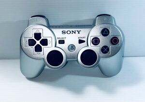 SONY PS3 デュアルショック3 コントローラー DUALSHOCK3 純正品 シルバー プレステ3 動作確認済