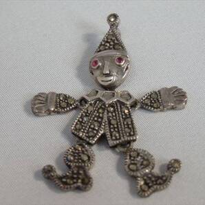 ヴィンテージ ペンダントトップ (ピエロ)1920年ポートベロー LA24