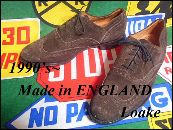 ★オススメ★英国製ENGLAND製Made in ENGLANDLoakeローク