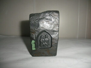 ＠＠信濃路　那智の黒石　仏　仏の彫刻　田の神様　インテリア　雑貨　石の彫刻　置物　
