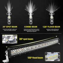 ライトバー ランドクルーザー 70系 ワークライト ランクル 超高輝度 3層 LED 22インチ ストレートタイプ トヨタ_画像3