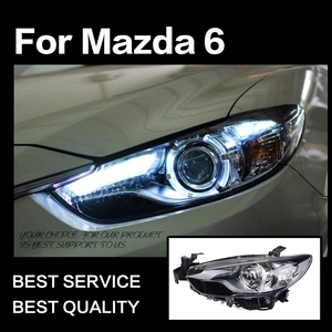  head light Atenza GJ LED clear SH-VPTR Mazda AOKEDING