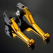 ブレーキレバー KTM 350SX-F クラッチレバー '11-'13 角度調整 可倒式 ゴールド FREAXLL_画像1