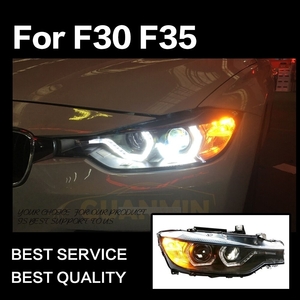 ヘッドライト BMW 3シリーズ F30 320i 325i LED '12-'19 クリア AOKEDING