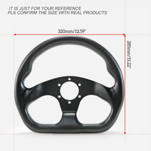 ステアリング CX-5 KE KF CFRP ドライカーボン製 ハンドル 320mm フラットDAタイプ 艶なし マツダ EPR_画像2