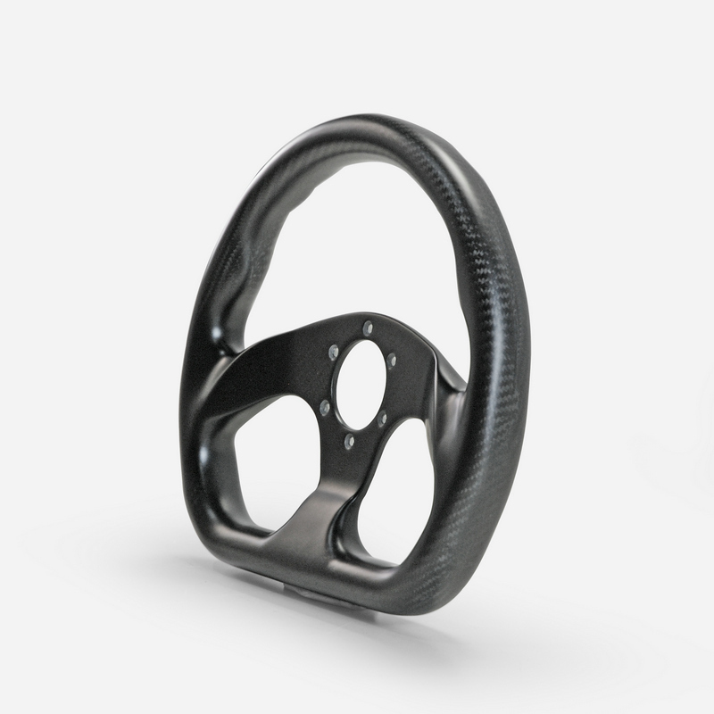 ステアリング シビック EK EJ EM ES1 EM2 CFRP ドライカーボン製 ハンドル 320mm フラットDAタイプ 艶なし ホンダ EPR
