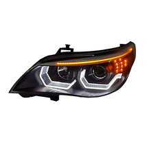 ヘッドライト BMW E60 5シリーズ LED '03-'10 クリア 2 AOKEDING_画像6