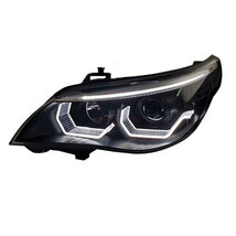 ヘッドライト BMW E60 5シリーズ LED '03-'10 クリア 2 AOKEDING_画像5