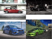 アルミホイール インプレッサ WRX 4本セット 18インチ 10.5J PCD5×114.3 SK10 SML STI Whistler_画像5