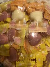1円スタート！！大量計600ｇ！！2袋セット ミニハートチョコレート＆イチゴ・レモンチョコレート お菓子詰め合わせセット アウトレット大量_画像2