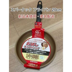 限定生産品 ドウシシャ エバークック フライパン 20cm ブラウン A-12
