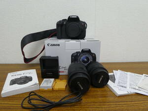 Canon キヤノン EOS KISS X7i 一眼レフ カメラ レンズセット 激安1円スタート