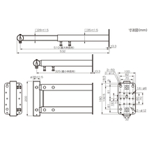 DXアンテナ 突き出し側面金具(スライド式) MW50ZE (旧KM321H)_画像3