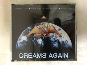 ♪エイジア「DREAMS AGAIN」ブートレッグCD2枚組/ライヴ/中古/ITALY/1982.Oct.19/ジョン・ウェットン/スティーヴ・ハウex.イエス/ASIA/YES