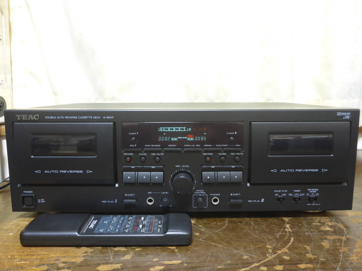 最大63%オフ!最大63%オフ!TEAC カセットデッキ ダブルオート