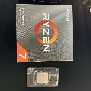 CPU AMD RYZEN7 3800X 3.9GHz 8コア16スレッド PCパーツ 動作確認済み