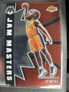 2020-21 PANINI MOSAIC BASKETBALL インサート JAM MASTERS #14 SHAQUILLE O'NEAL