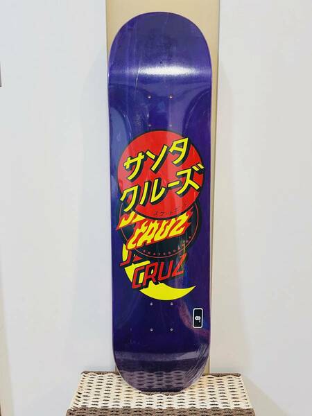 SANTACRUZ　サンタクルーズ　 スケートボードデッキ　8.0*31.6　紫