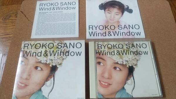 [CD] 佐野量子 Wind & Window　外箱、フォットブック付き　個人購入の保管品　付属のフォトブックはきれいです