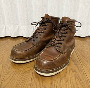 [REDWING] 1907 CLASSIC MOC クラシックモック アイリッシュセッター レザーワークブーツ 8.5D ブラウン USA製 レッドウイング