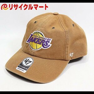 格安 未使用品 47Brand×Carhartt カーハート LOS ANGELES LAKERS CAP NBA LAL レイカーズ キャップ 帽子