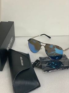 偏光サングラス 超軽量 UV400 紫外線カットメタルフレームスポーツサングラス 男女兼用
