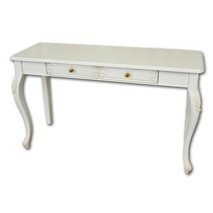 ! explanatory note careful reading ask special price! antique style white wood mahogany material computer desk Princess . series white wood computer desk 
