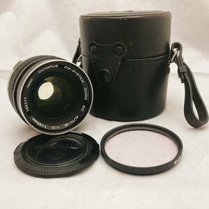 OLYMPUS オリンパス ZUIKO MC AUTO-W 35mm F2 OMマウント ケース 単焦点 広角レンズ オリンパス カメラ レンズ