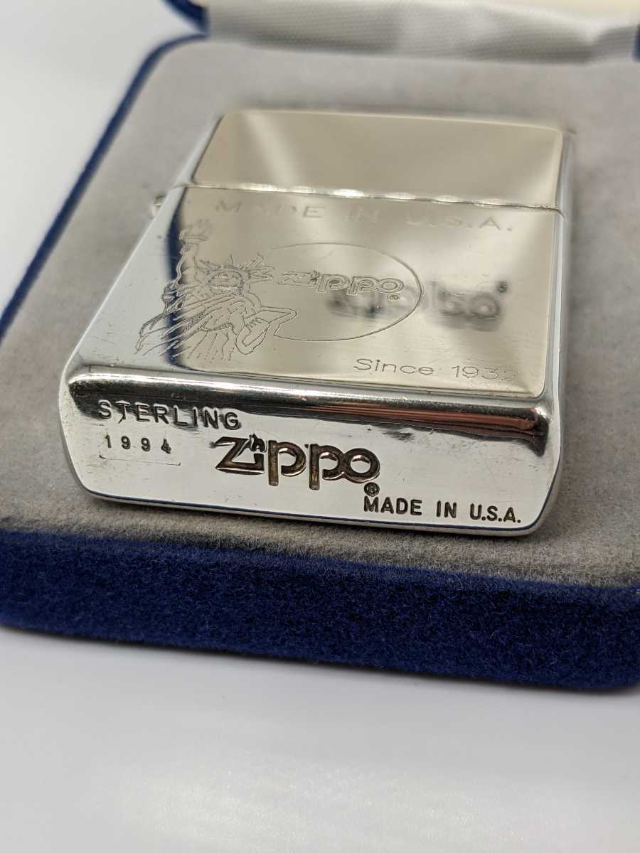 ヤフオク! -「zippo スターリングシルバー 1994」(ライター) (喫煙 