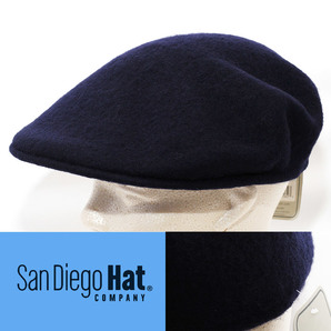 ドライバーハット 帽子 ウール サンディエゴハット San Diego Hat Company Driver Hat ネイビー 75AGJ-01 USAブランド カリフォルニア