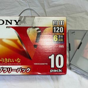 SONY 録画用VHSビデオカセットテープ 120分 10巻＋2巻【未開封品】