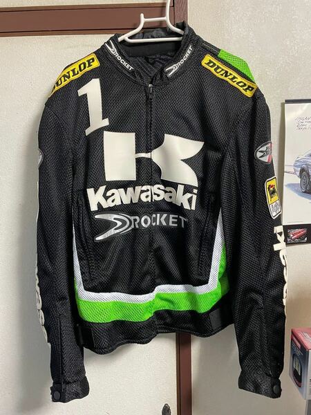 カワサキ ライダース　ジャケット　メッシュ　Kawasaki