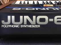 Roland JUNO-6(JU-6) 動作品　美品　純正ハードケース付　ローランドセミアナログシンセJUNO6 _画像8