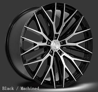 最安値で McWheel 22インチアルミホイール wheel ムラーノ着用