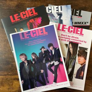 Vol.101〜105・106合併号 L'Arc〜en〜Ciel FC会報 5冊