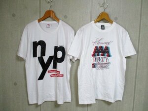 e6　AAA　Tシャツ2枚セット　PARTY15th　New　Year　Party2017　白　51-8