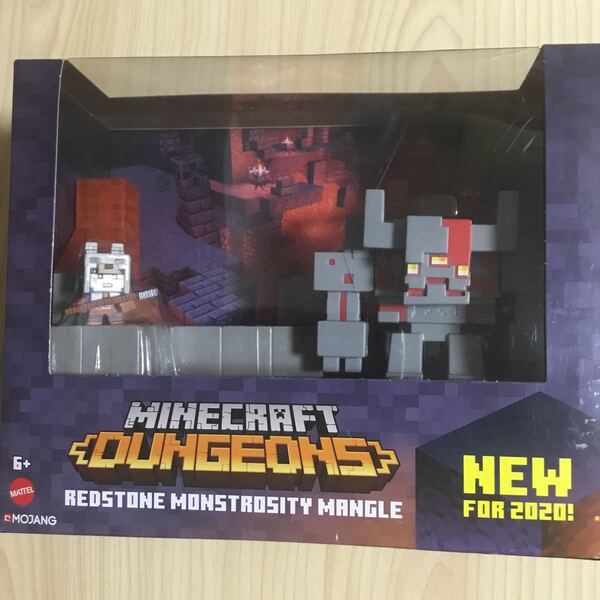 マインクラフト ベーシックアクションフィギュア レッドストーンモンストロシティREDSTONE MONSTROSITY