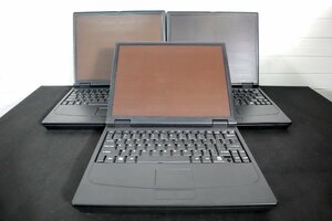 AR7941_As◆モデルR展示品◆ダミー PC 3台セット◆観賞用◆W292 H30 D235　※PCではありません。