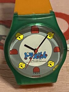 *CM&M wristwatch Doraemon wristwatch ( vinyl band / Doraemon ) junk treatment 