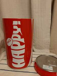 非売品　コカ・コーラ ハッピーサマー缶　インテリア・小物入れ・大きな缶　約29cm