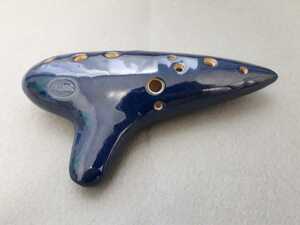 アウロス　オカリナ　AC アルト 4C 中古　オカリーナ　楽器　器楽　ケース　箱付き　ocarina