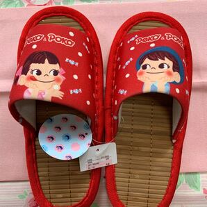 ペコちゃん スリッパ フジヤ ポコちゃん