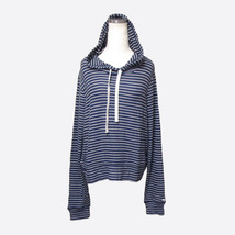 ★SALE★Hollister/ホリスター★ヴィスコースプルオーバーパーカー (Navy/White/M)_画像1