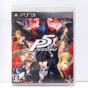 美品 PS3 ペルソナ5 persona 5 ソフト アトラス