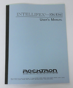 ■Rocktron Intellifex ON-LINE USER'S MANUAL 取扱説明書 英語