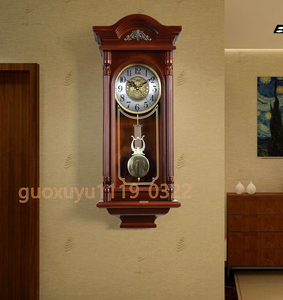 高級感溢れる ヨーロッパ式　応接間　壁掛け時計　静音　飾り物　壁掛け時計　創意　ファクション　簡約　復古　豪華 時計
