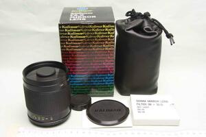 ※ 新品 超望遠 軽量 カリマー T マウント交換式 Ai EOS FD OM KA PK 他 500mm f8 ミラー 反射 マクロ Kalimar