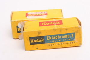 ※ 新品 期限切 コダックフィルム EX127 Ektachrome-X カラーポジフィルム 2本 127 H168-13