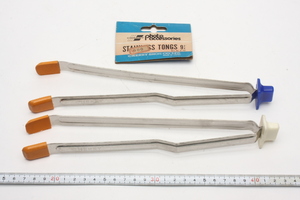 * new goods Cherry Cherry 2 piece 25cm stainless steel tongs tweezers stainless steel 2 ps .. for ( bamboo pin ) f2107L2