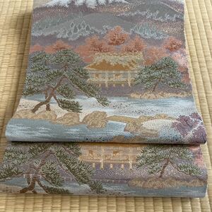 京都風景袋帯